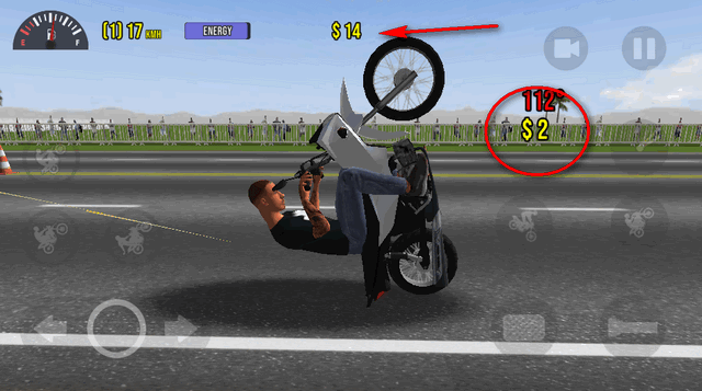 摩托平衡3d游戏(Moto Wheelie 3D)0.49 无限金币版