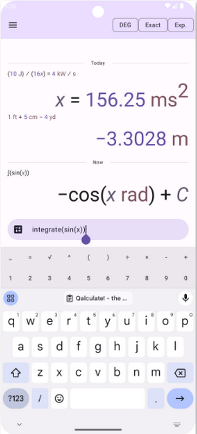 Qalculate!安卓版v0.1.1 最新版