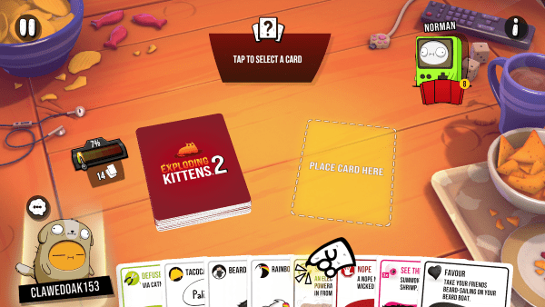 爆炸猫2游戏手机版(Exploding Kittens)v0.0.19 安卓版