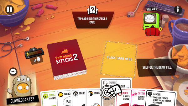 爆炸猫2游戏手机版(Exploding Kittens)v0.0.19 安卓版