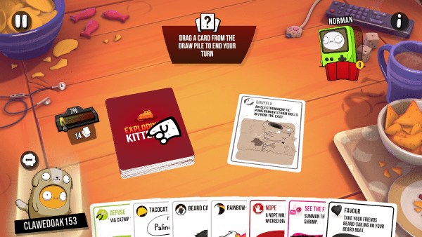 爆炸猫2游戏手机版(Exploding Kittens)v0.0.19 安卓版