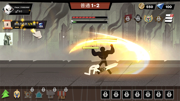 火柴人大战怪物无限金币版(Stickman vs Monster: Idle Game)v1.0.01 安卓版